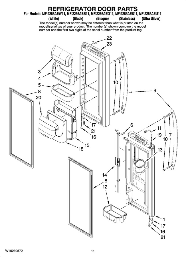 Diagram for MFI2266AEQ11