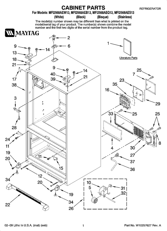 Diagram for MFI2568AEB13