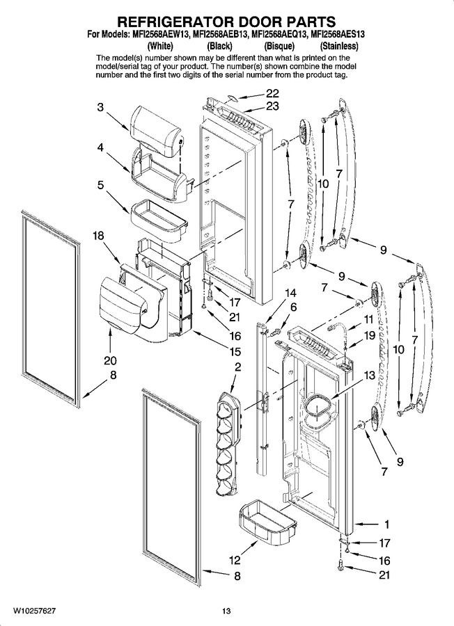 Diagram for MFI2568AES13