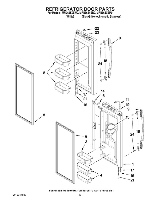Diagram for MFI2665XEW0