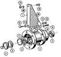 Diagram for 09 - Bearings & Trunnion Assy. (series 10)