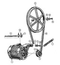 Diagram for 11 - Motor & Basket Pulley (series 10)