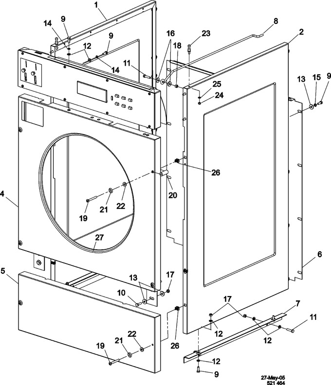 Diagram for MFR25PDCWS