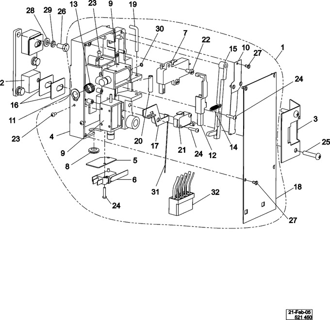 Diagram for MFR25PDCWS