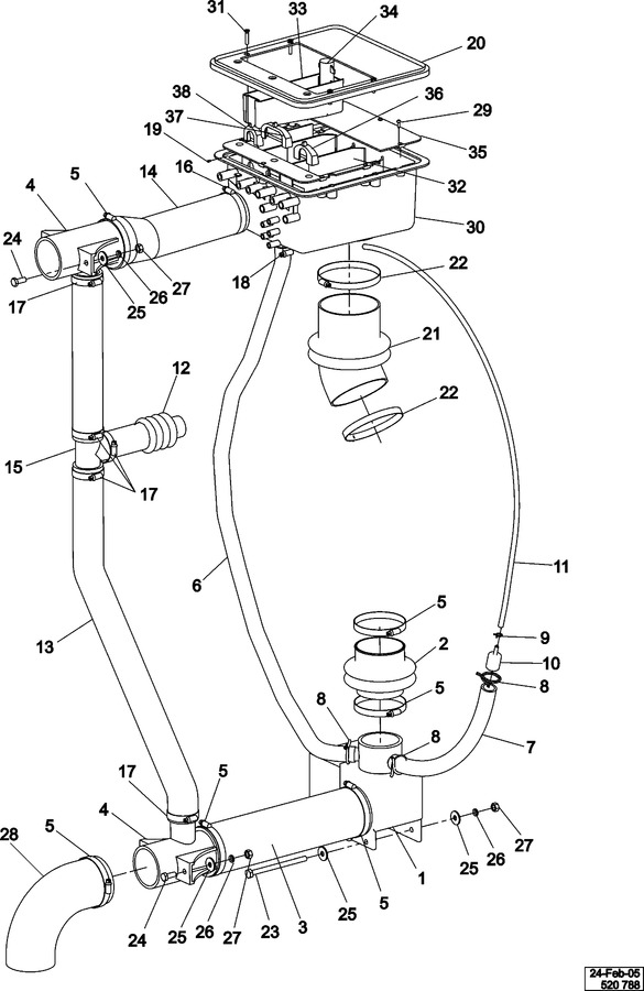 Diagram for MFR25PDCWS