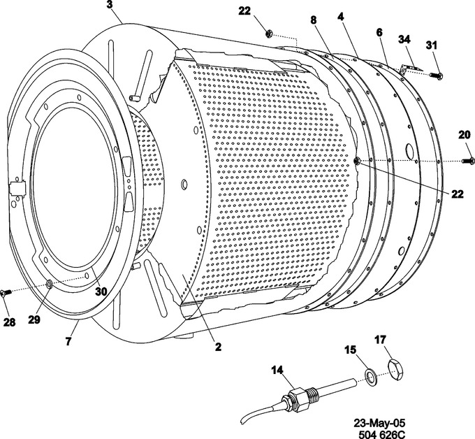 Diagram for MFR18PDCWS