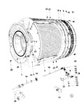 Diagram for 19 - Basket & Outer Shell Assy. (series 11)