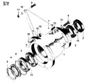 Diagram for 24 - Bearings & Trunnion Assy. (series 11)