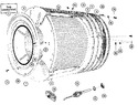 Diagram for 22 - Basket & Outer Shell Assembly(series 11)