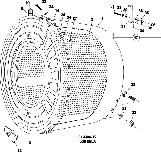 Diagram for MFS35PNFTS