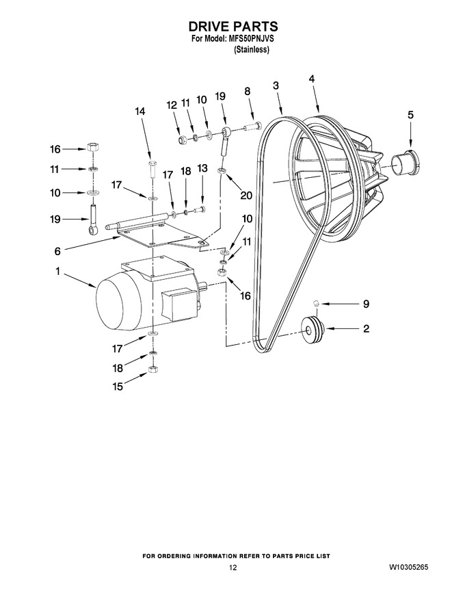 Diagram for MFS50PNJVS
