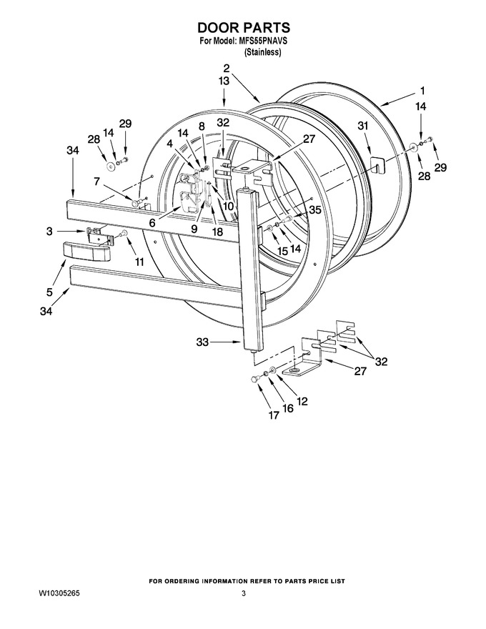 Diagram for MFS55PNAVS