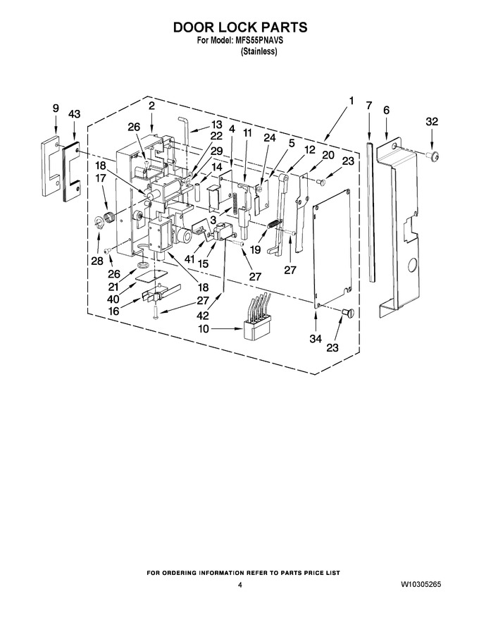 Diagram for MFS55PNAVS