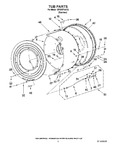 Diagram for 05 - Tub Parts