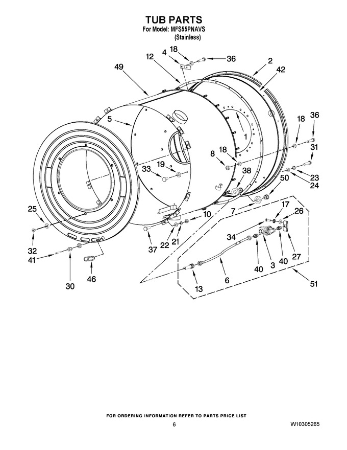 Diagram for MFS55PNAVS