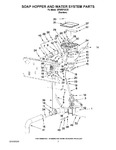 Diagram for 06 - Soap Hopper And Water System Parts