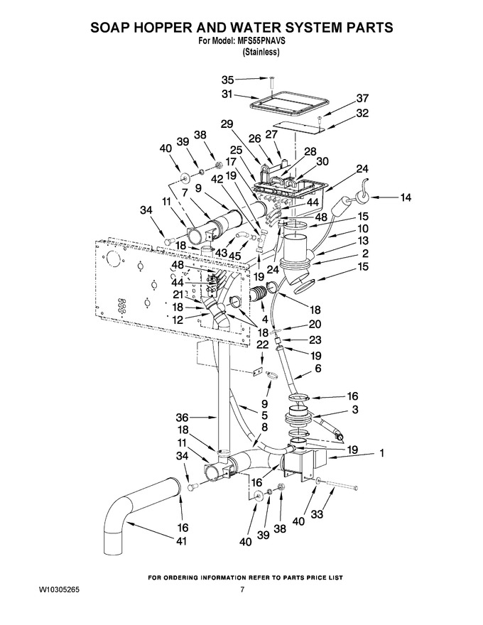 Diagram for MFS55PNAVS