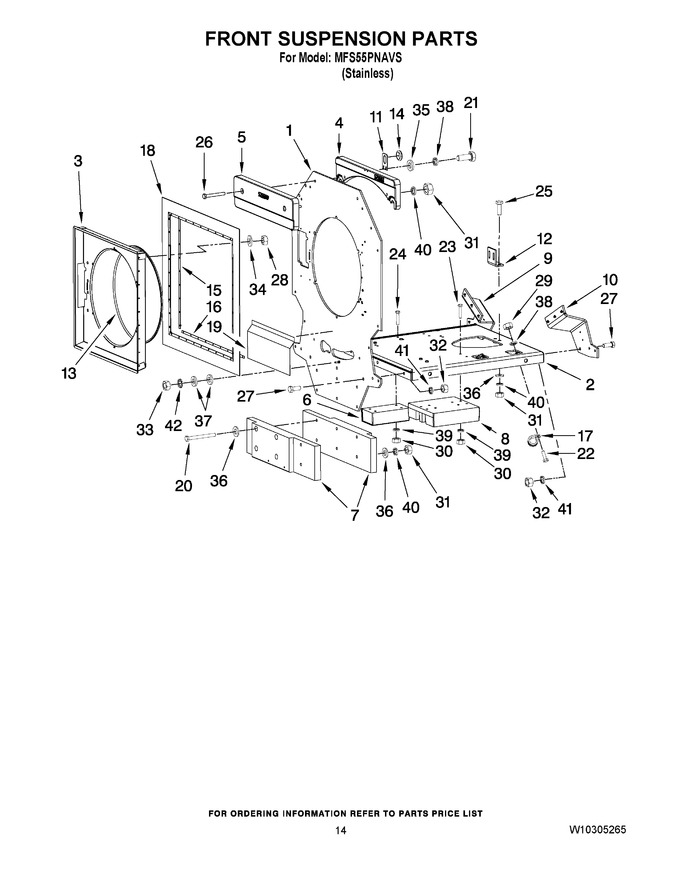 Diagram for MFS55PNAVS