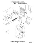 Diagram for 10 - Dispenser Front Parts