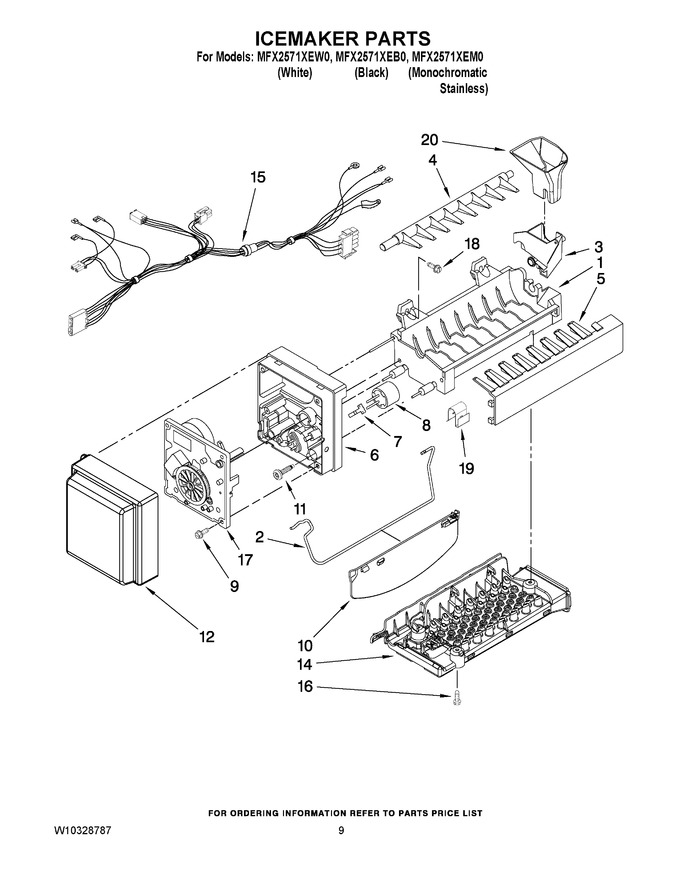 Diagram for MFX2571XEB0