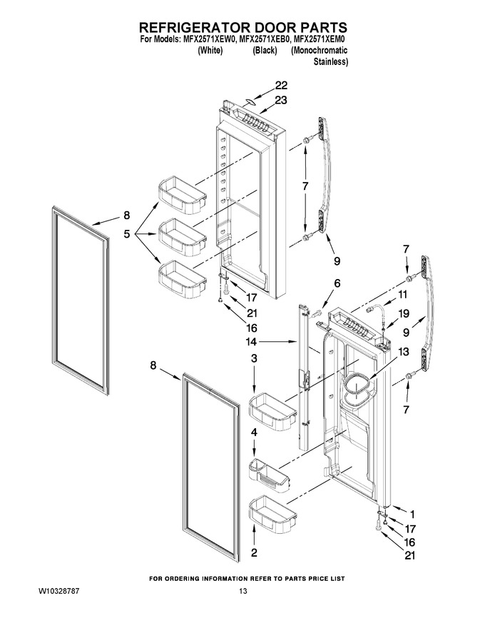 Diagram for MFX2571XEW0