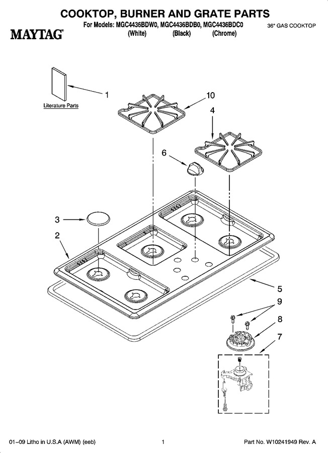 Diagram for MGC4436BDW0