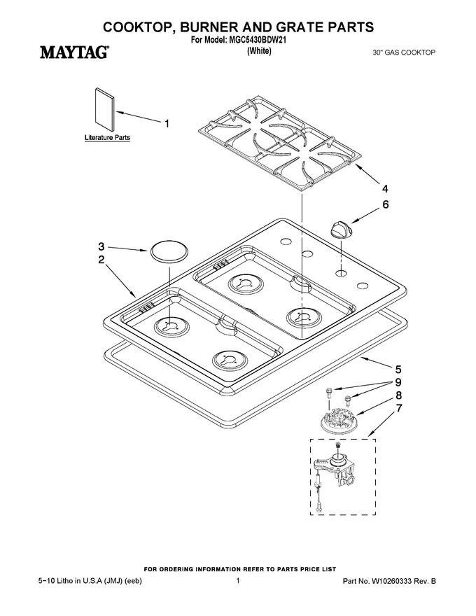 Diagram for MGC5430BDW21