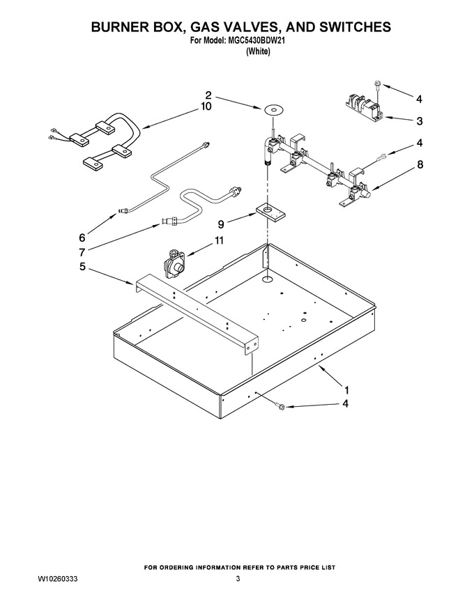 Diagram for MGC5430BDW21