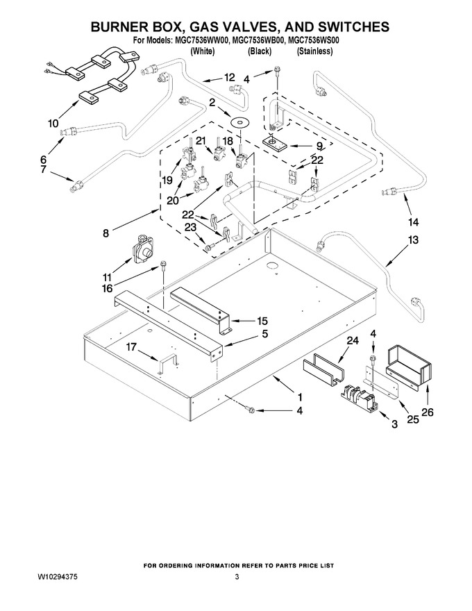 Diagram for MGC7536WS00