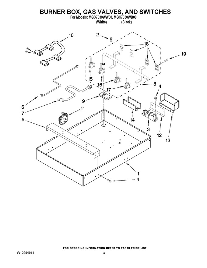 Diagram for MGC7630WB00
