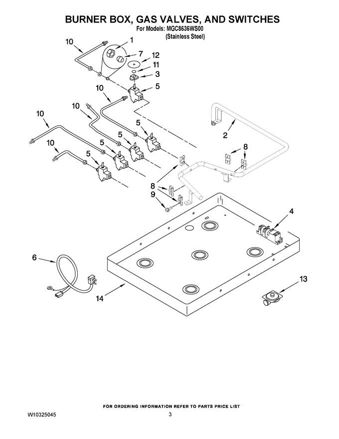 Diagram for MGC8636WS00