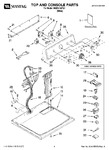 Diagram for 01 - Top And Console Parts