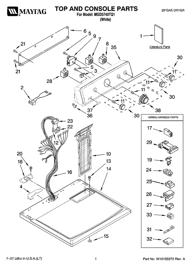 Diagram for MGD5740TQ1