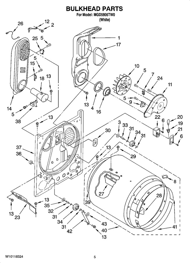 Diagram for MGD5805TW0