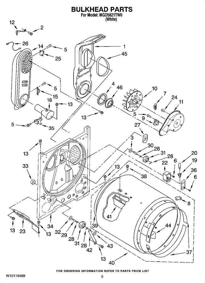 Diagram for MGD5821TW0