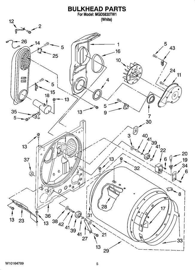 Diagram for MGD5830TW1