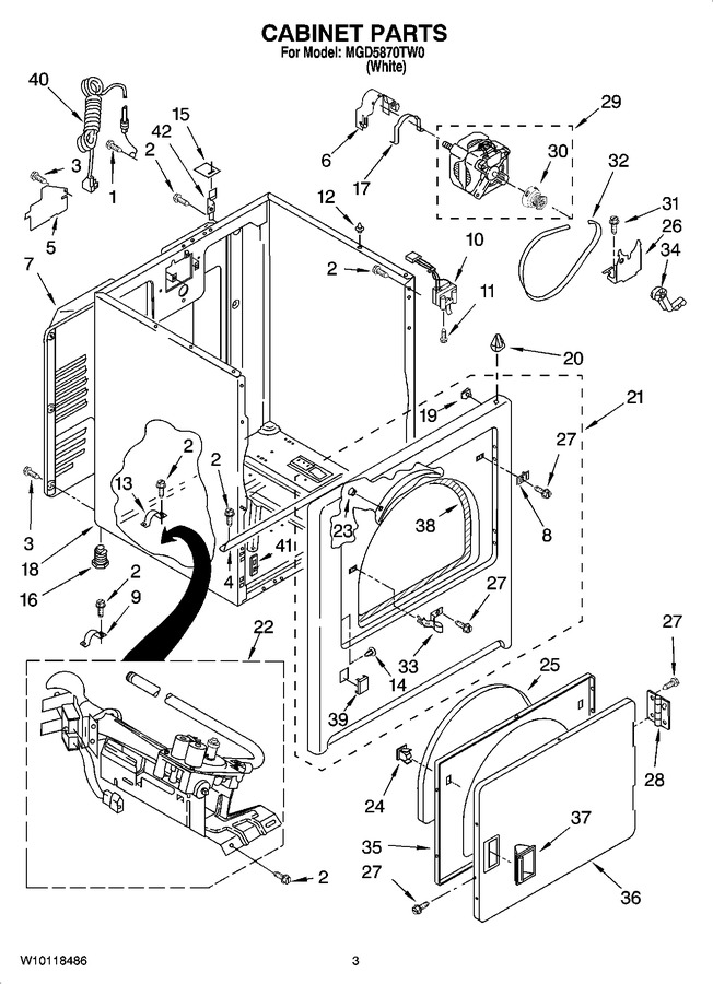 Diagram for MGD5870TW0