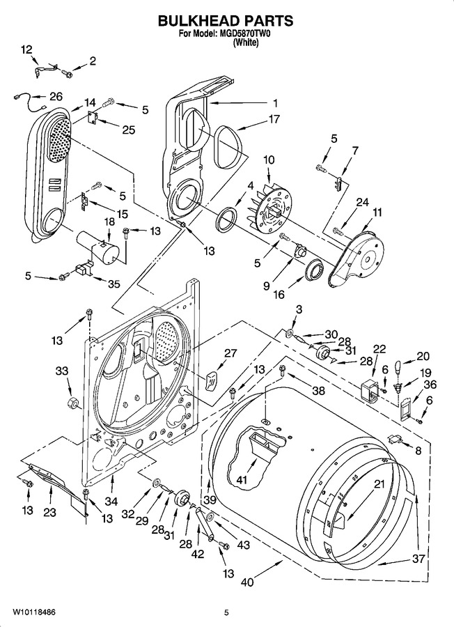 Diagram for MGD5870TW0