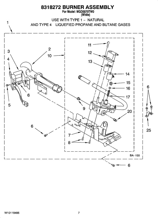 Diagram for MGD5870TW0
