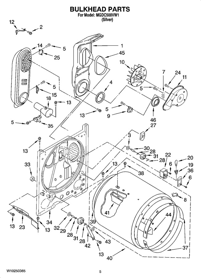 Diagram for MGDC500VW1