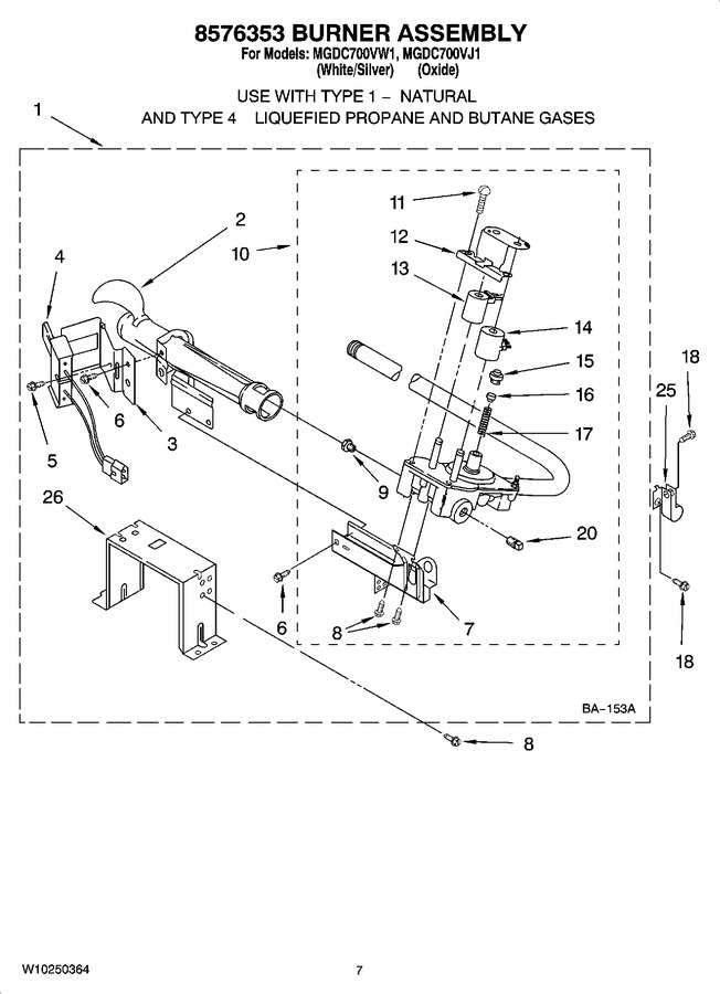 Diagram for MGDC700VW1
