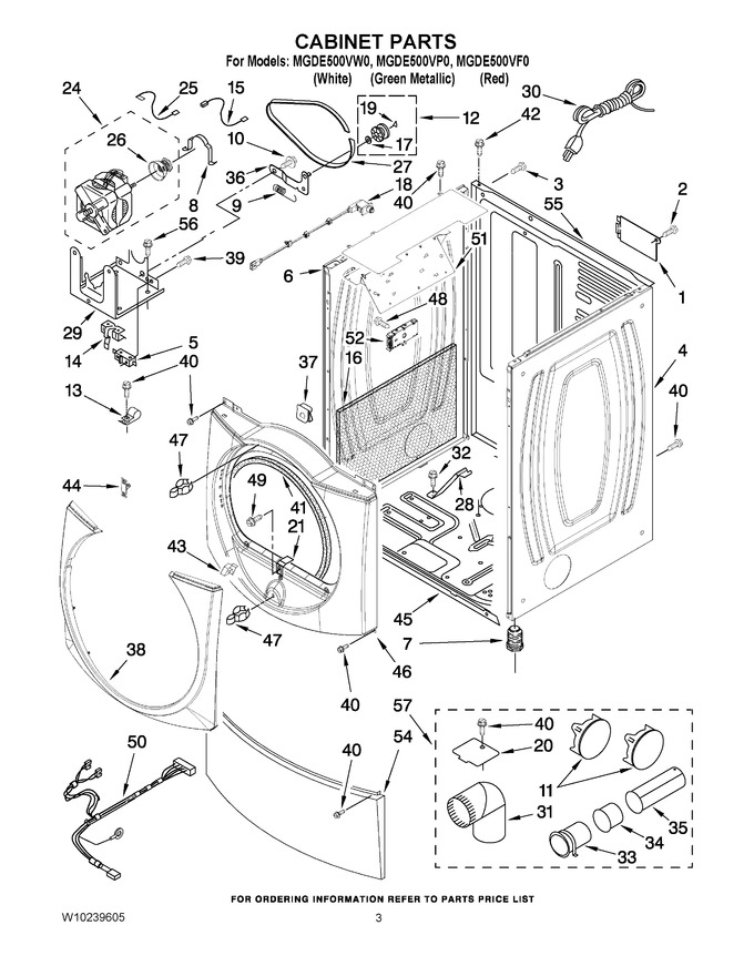 Diagram for MGDE500VP0