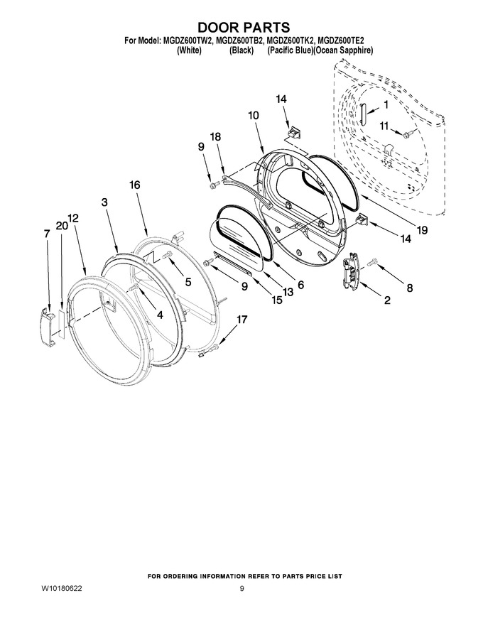 Diagram for MGDZ600TW2