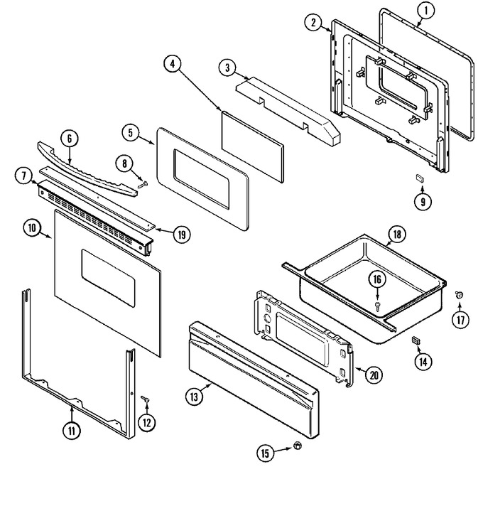Diagram for MGR4450ADW
