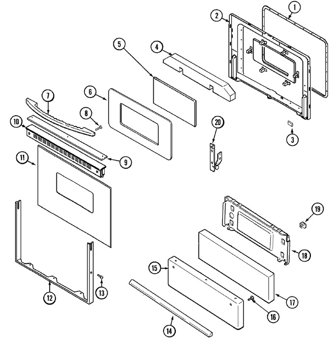Diagram for MGR4450BDA