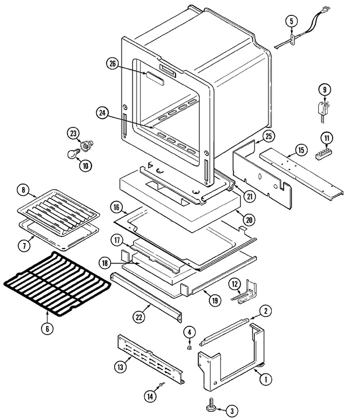 Diagram for MGR4770ADW