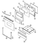 Diagram for 03 - Door/drawer (adt)