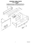 Diagram for 02 - Control Panel Parts