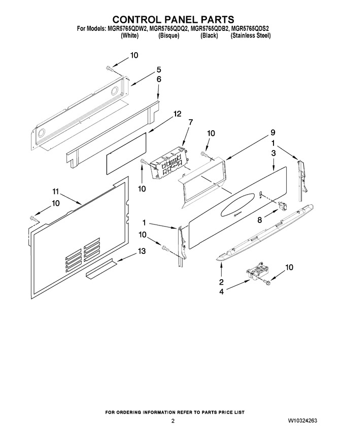 Diagram for MGR5765QDW2