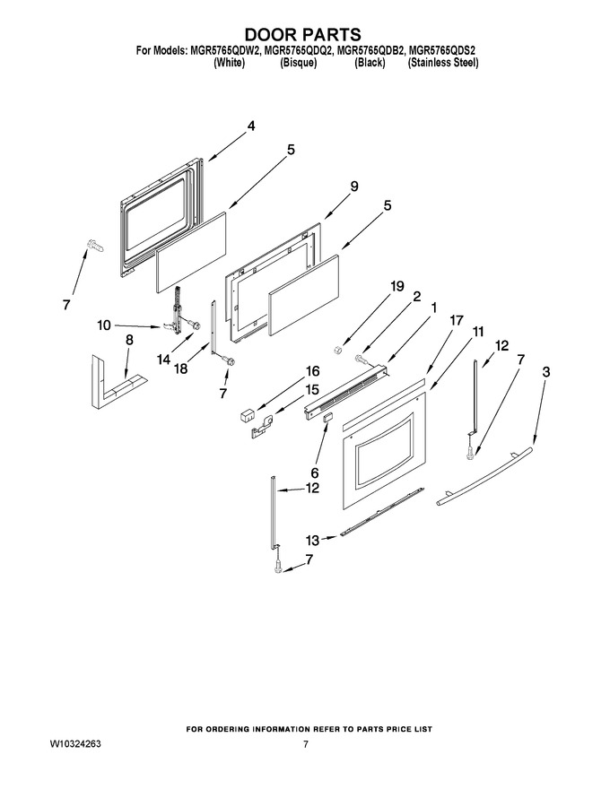 Diagram for MGR5765QDW2